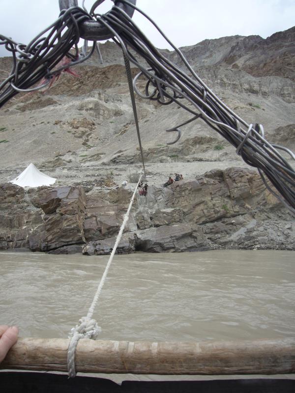 View from the box in the middle of the Zanskar.